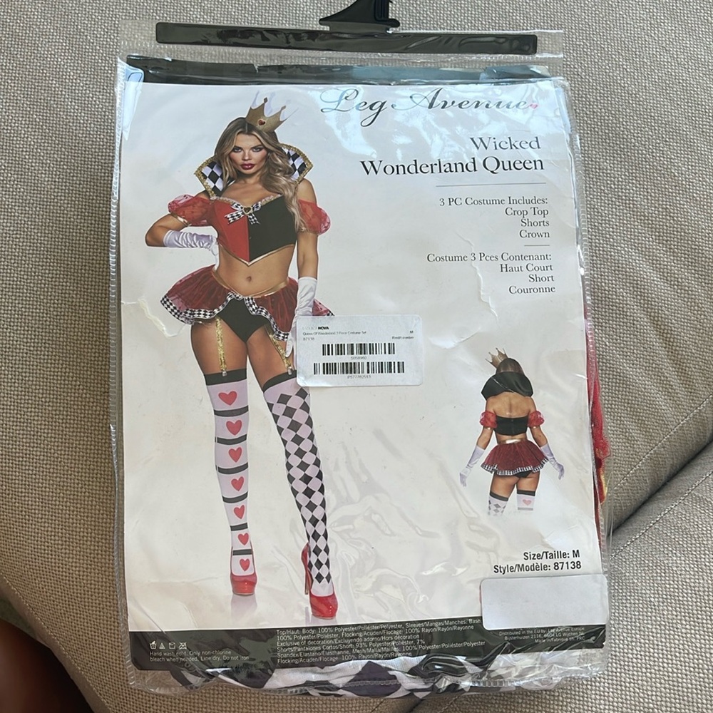 Queen of Hearts Costume.